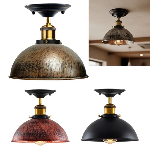 Vintage deckenlampe e27 - vintage, metall