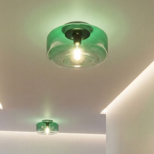 Deckenlampe glas grün - deckenlampe,