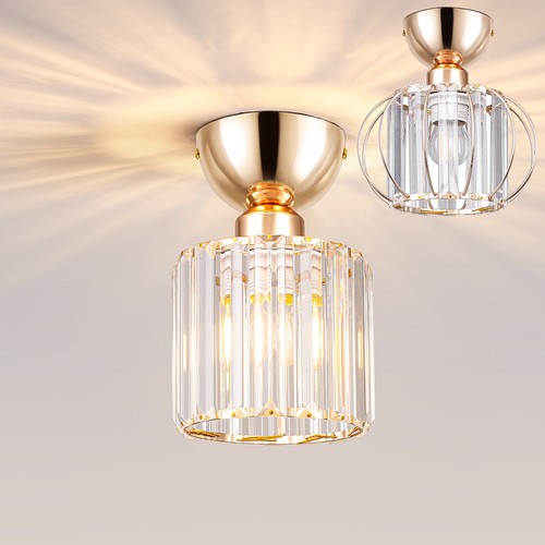E27 kristall deckenlampe - e27,