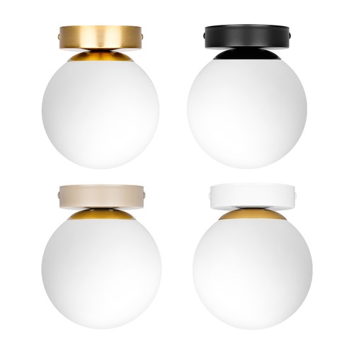 Deckenlampe e27 kugel - deckenlampe, glas