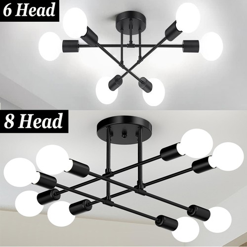 Flammige deckenlampe - 6/8-flammige,