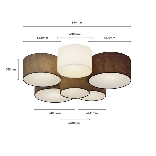 Lindby laurenz deckenlampe - lindby,