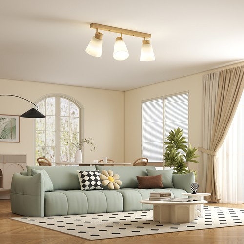 Homcom deckenleuchte led 40w - deckenleuchte,